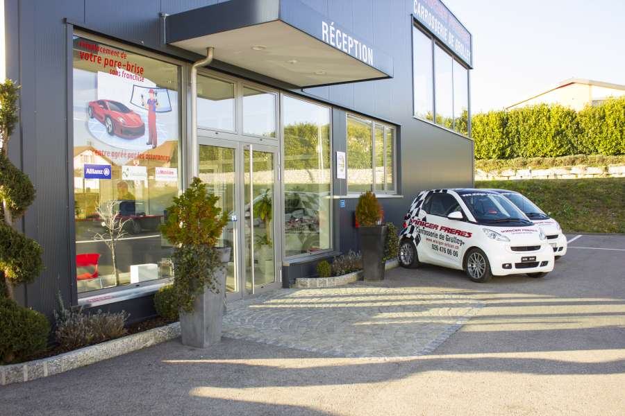 Entrée et réception de la carrosserie